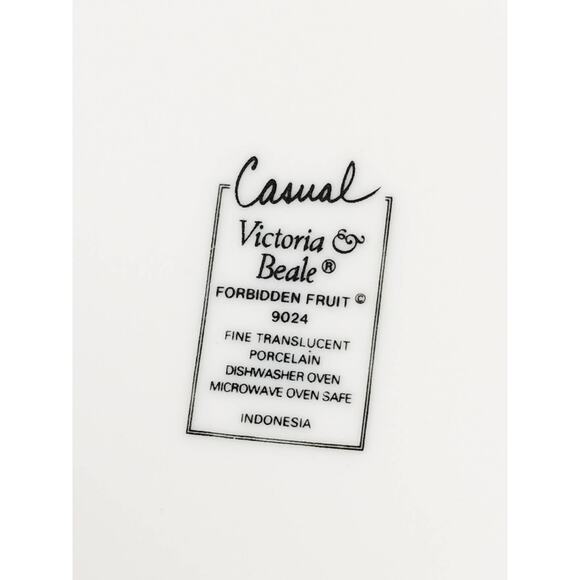 Victoria & Beale Forbidden Fruit Teacup Coffee Mug 8oz Fine Porcelain2 1/2" x2 - Picture 13 of 14